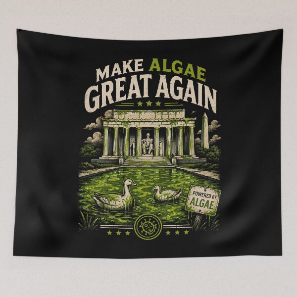 Item preview, Team Algae T-Shirt Reflecting Pond designed and sold by THREE LITTLE BEANS.