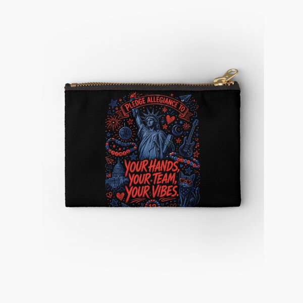 Item preview, Pledge Allegiance To Your Ha.nds Your Team Your Vibes Shirt, Patriotic Music Lover 4th of July designed and sold by THREE LITTLE BEANS.