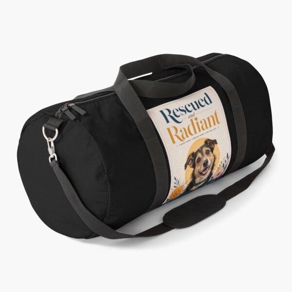 Item preview, Rescued and Radiant Rescue Dog Poster designed and sold by Sketchlegacy.