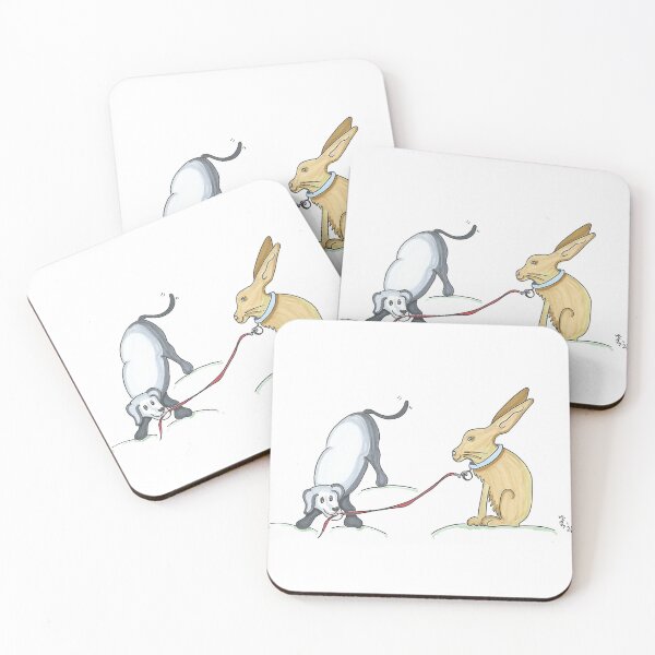 Item preview, Hare Of The Dog - Hand Drawn Catchphrase Joke designed and sold by AJPrettyObscene.