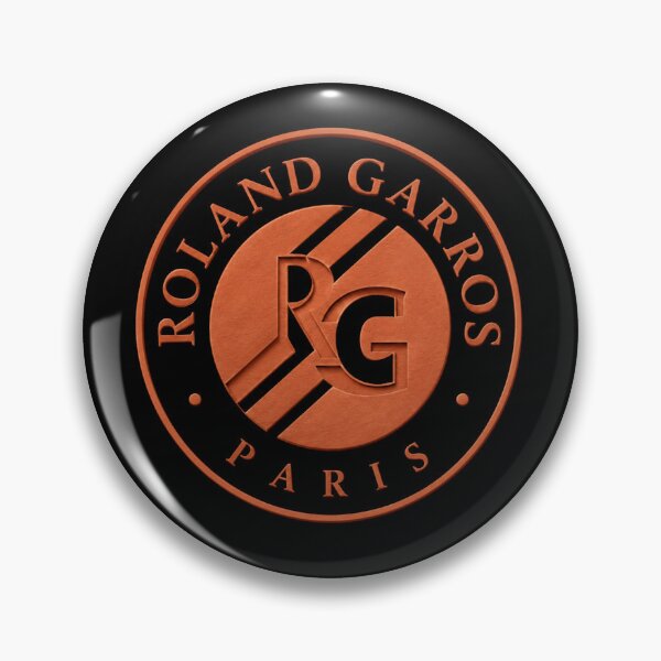 Item preview, Roland Garros Paris Clay Court Tennis Emblem Minimal Logo Design designed and sold by Holy-Verse.