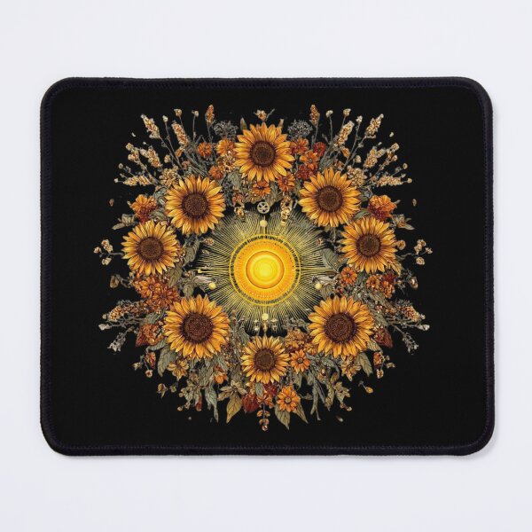 Item preview, Golden Sunflower Soul Mandala designed and sold by MoonSoul Studio.