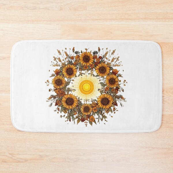 Item preview, Golden Sunflower Soul Mandala designed and sold by MoonSoul Studio.