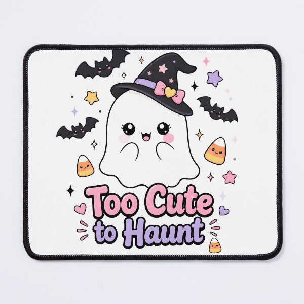 Item preview, Too Cute to Haunt – Kawaii Ghost Halloween Design | Adorable Spooky Season Graphic designed and sold by ColorClouds.
