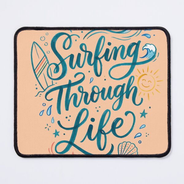 Item preview, Surfing Through Life – Hawaiian Vibes Design designed and sold by Sea Gem.
