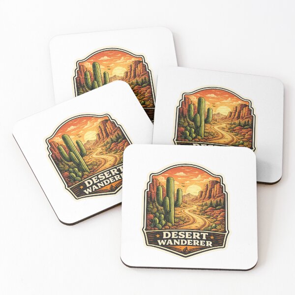 Item preview, Desert Wanderer Adventure Sticker designed and sold by HaveAGoodDay365.