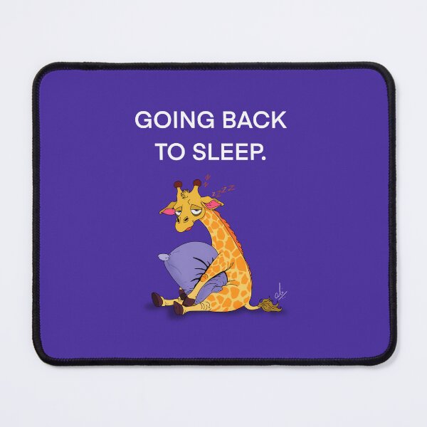 Item preview, Casual and Humorous art,sleepy giraffe designed and sold by givememytees.