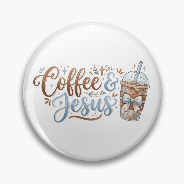 Item preview, Coffee & Jesus- coffee design  designed and sold by RahRahsCreation.