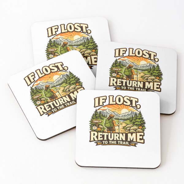 Artikelvorschau, If Lost, Return Me To The Trail Female Hikers entworfen und verkauft von DPBTees70.