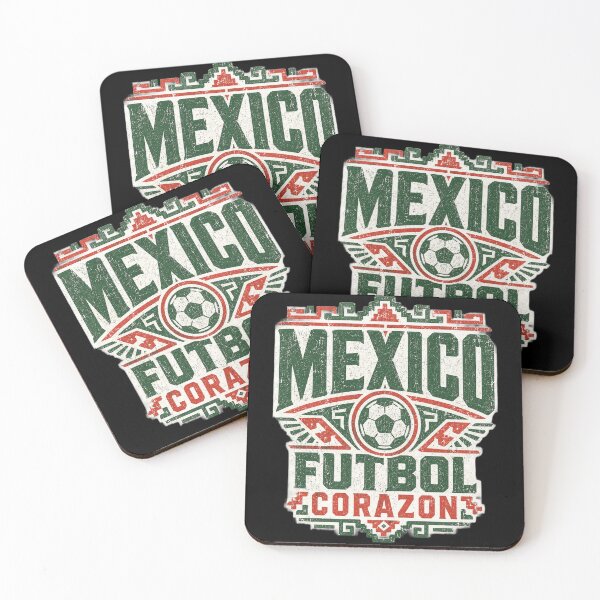 Item preview, Mexico Futbol Corazon Vintage Soccer Fan T-Shirt designed and sold by ArthUpscale.