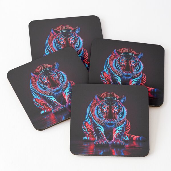 Item preview, Neon Tiger Design designed and sold by Heavens Blueprint & Designs.