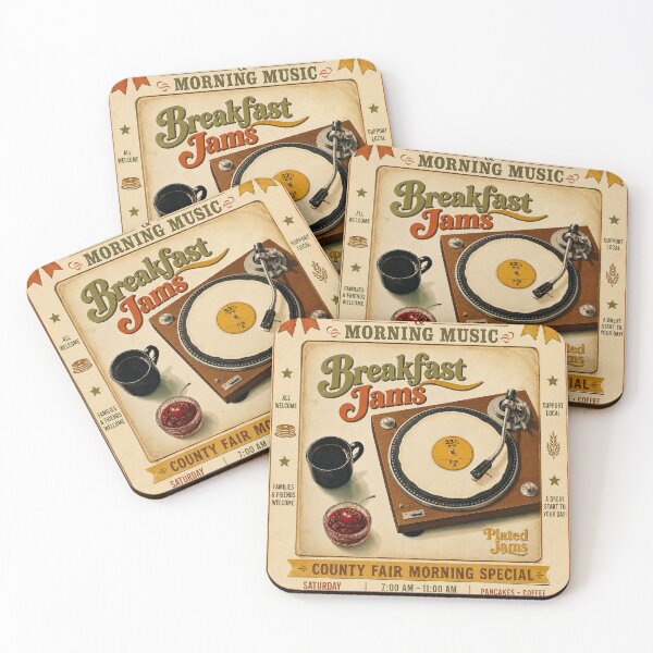 Item preview, 1970s County Fair Pancake Breakfast Poster designed and sold by Robert Meyers-Lussier.