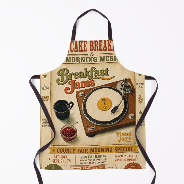 Item preview, 1970s County Fair Pancake Breakfast Poster designed and sold by Robert Meyers-Lussier.