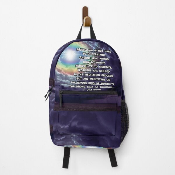 Item preview, Worry Is Wrong Meditation designed and sold by Emilyromrell.