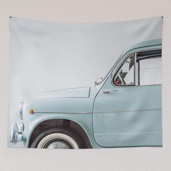 Item preview, Classic Fiat 600 - Vintage Italian Car Minimalist Art designed and sold by enzoade.