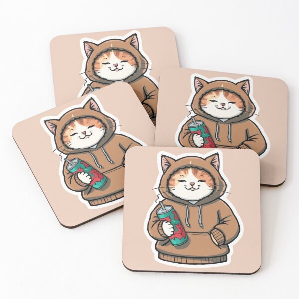 Item preview, No Sleep Just Gaming Cat Sticker designed and sold by Stylestickers55.
