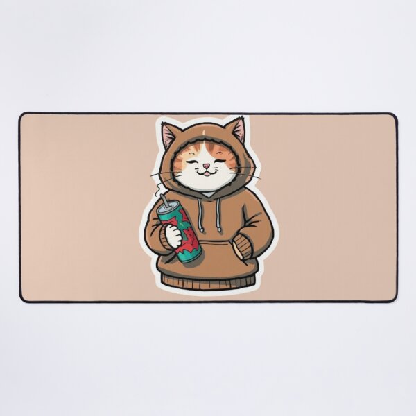 Item preview, No Sleep Just Gaming Cat Sticker designed and sold by Stylestickers55.