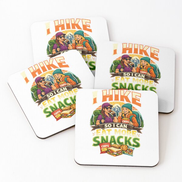 Item preview, I Hike So I Can Eat More Snacks Female Hikers designed and sold by DPBTees70.