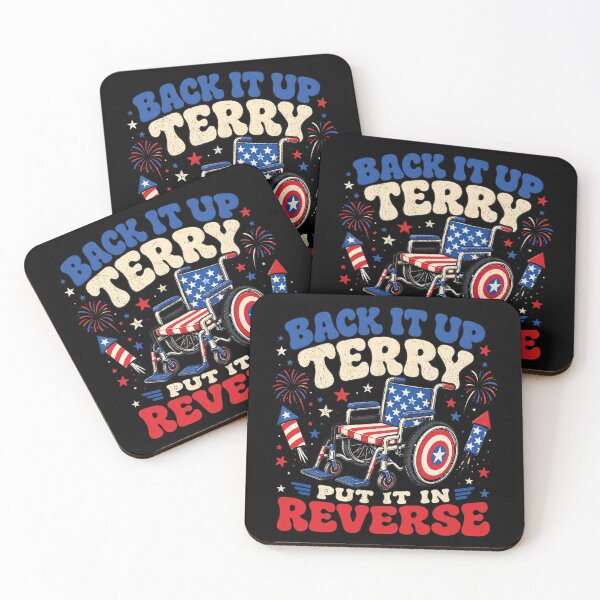 Item preview, Back It Up Terry Put It in Reverse Funny 4th of July Meme designed and sold by Schroedingerska.