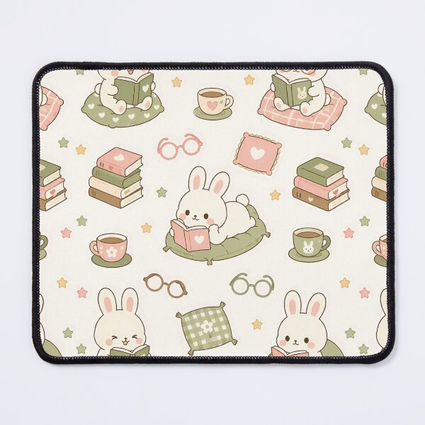 Item preview, Bunny Cozy Reading Club Pattern designed and sold by Soft Berry Studio.