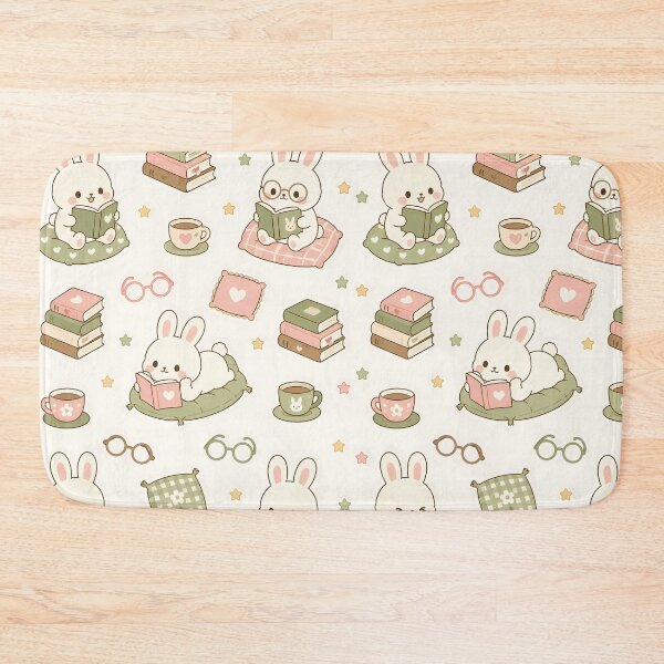 Item preview, Bunny Cozy Reading Club Pattern designed and sold by Soft Berry Studio.