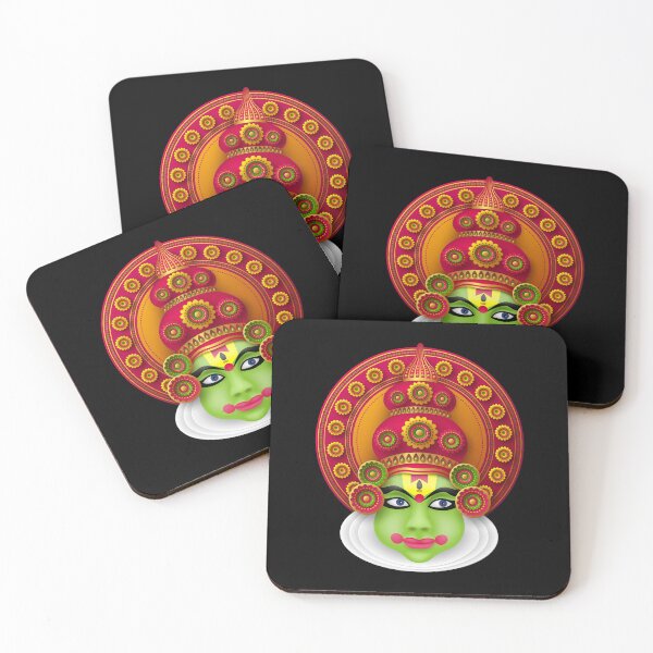 Item preview,  Kerala City Vibes | God’s Own Country Travel Aesthetic | Vintage India Souvenir |kathakali ver 4 designed and sold by mndesignworx.