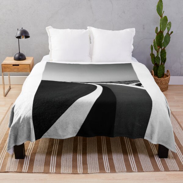 Item preview, Art - Modern Road, Minimalist Aesthetic in Black and White designed and sold by Reverso-Design.