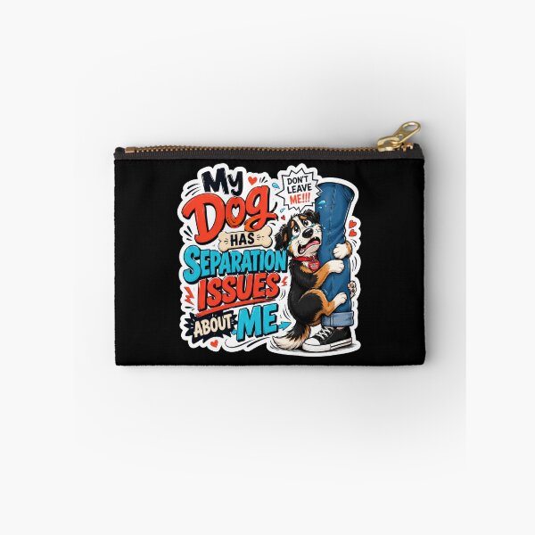 Item preview, My Dog Has Separation Issues Funny Sticker  designed and sold by Sketchlegacy.