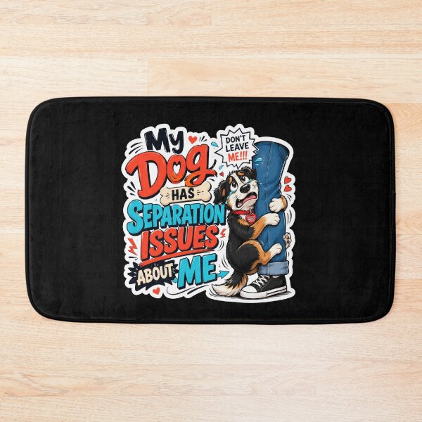 Item preview, My Dog Has Separation Issues Funny Sticker  designed and sold by Sketchlegacy.