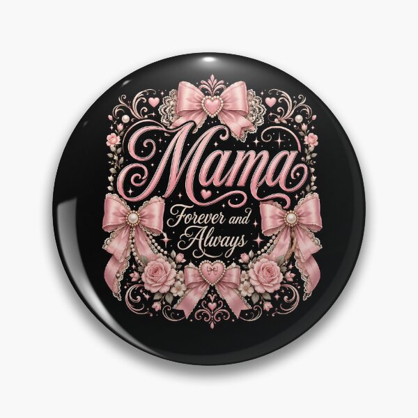 Item preview, Mama Forever and Always – Pink Coquette Bow Floral designed and sold by THREE LITTLE BEANS.