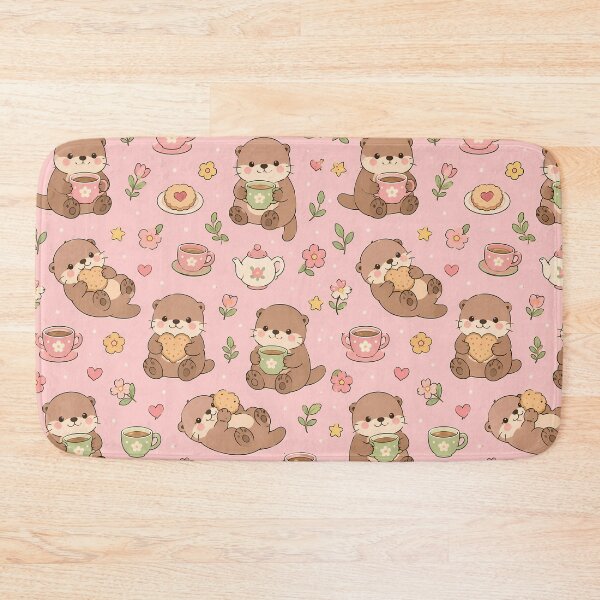 Item preview, Otter Tea Biscuit Pattern designed and sold by Soft Berry Studio.