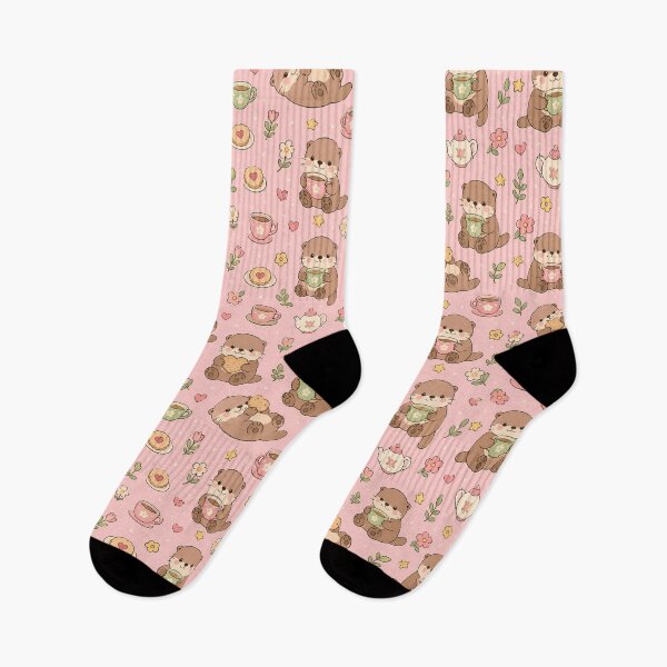 Item preview, Otter Tea Biscuit Pattern designed and sold by Soft Berry Studio.