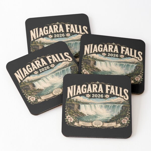 Item preview, Niagara Falls 2026 – Vintage Waterfall Travel Souvenir  designed and sold by THREE LITTLE BEANS.