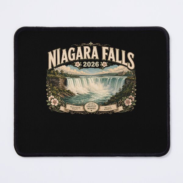 Item preview, Niagara Falls 2026 – Vintage Waterfall Travel Souvenir  designed and sold by THREE LITTLE BEANS.
