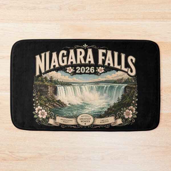 Item preview, Niagara Falls 2026 – Vintage Waterfall Travel Souvenir  designed and sold by THREE LITTLE BEANS.