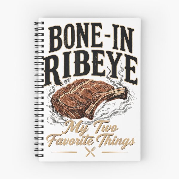 Item preview, Vintage Bone In Ribeye Steak My Two Favorite Things Grilling Art designed and sold by EricCotanori.