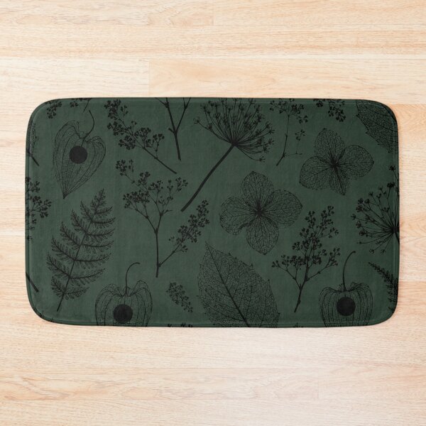 Item preview, Dark Forest Botanical Pattern designed and sold by Owcomm.