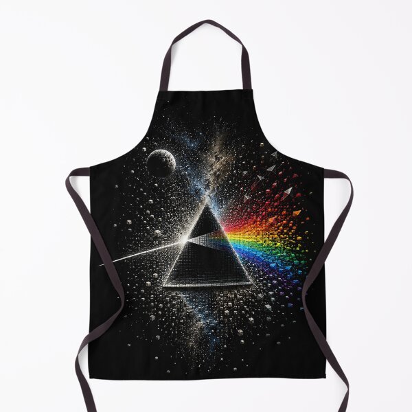 Item preview, Prism Monolith Micro Mosaic 3D Pink Floyd designed and sold by JcAbstractArt.