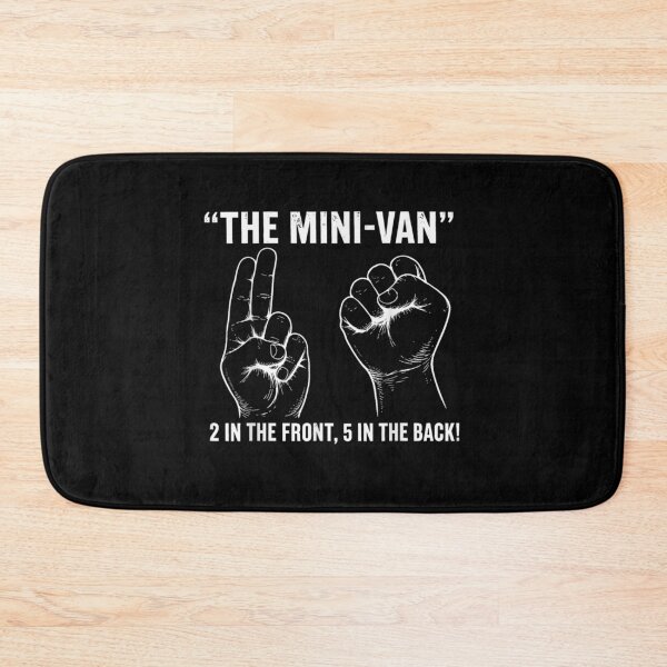 Item preview, Funny The Mini Van Hand Sign Rude Crude Adult Humor Joke designed and sold by EricCotanori.
