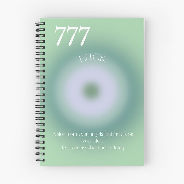 Item preview, 777 Angel Number Luck Spiritual Aura Gradient designed and sold by FaizArtShop.