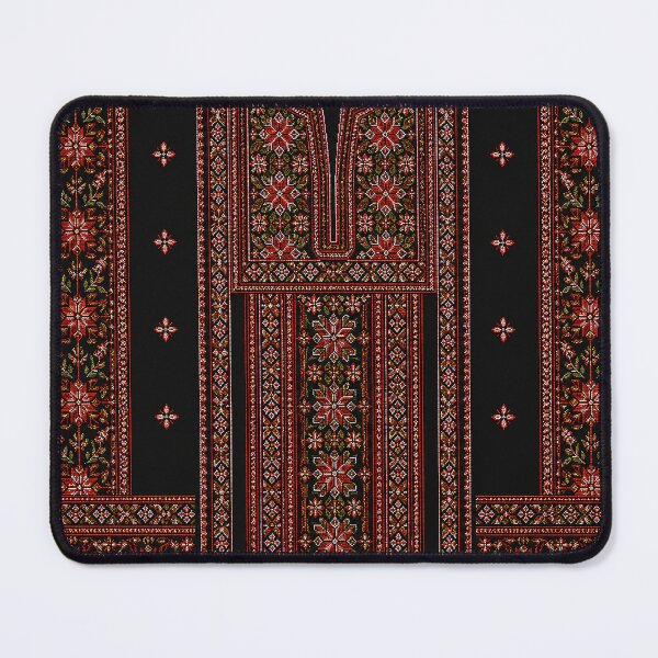 Item preview, Authentic Palestinian Thobe Embroidery Pattern Cross Stitch designed and sold by BrainCurves.