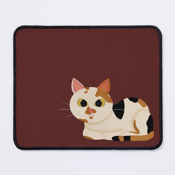 Item preview, Calico Kitty Laying Down designed and sold by Moonlit Fig Design.