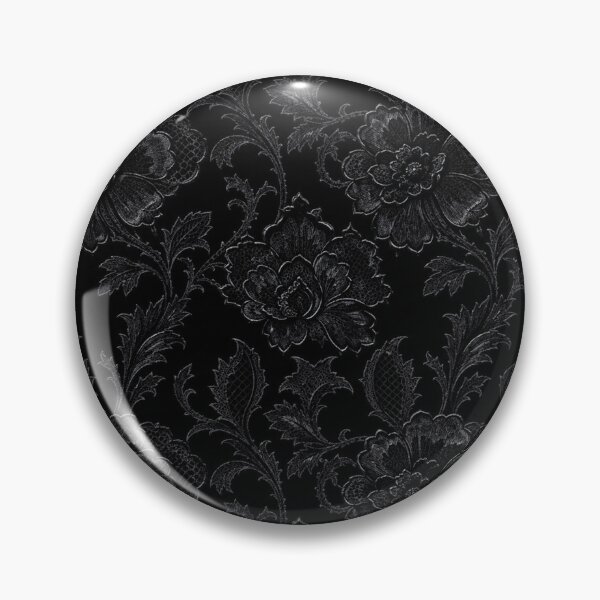 Item preview, Elegant Black Lace Floral Pattern designed and sold by Owcomm.