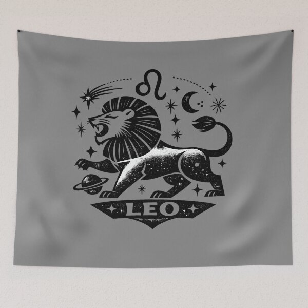Item preview, Cosmic Leo – Mid‑Century Zodiac Power designed and sold by FilBlue.