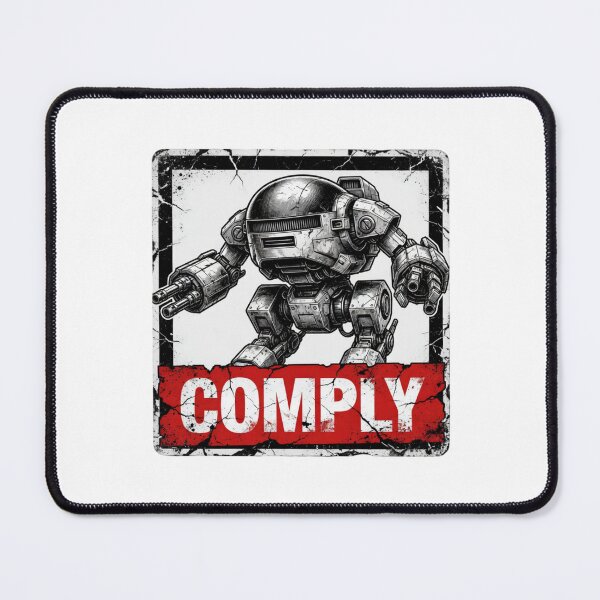Item preview, Comply Robot Dystopian Graphic Design designed and sold by TshirtsOnline-.