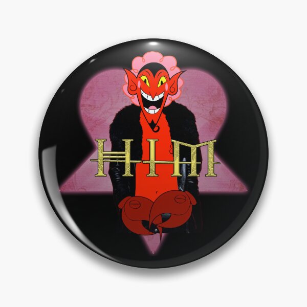 Artikelvorschau, HIM Powerpuff Girls *DAS ORIGINAL* Razorblade Romance Heartagram T-Shirt entworfen und verkauft von SBW's Punk Shoppe.