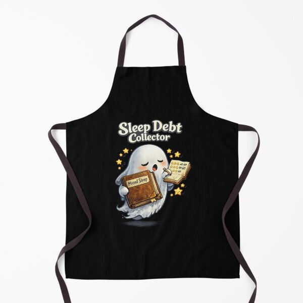 Item preview, Sleep Debt Collector Ghost Shirt | Funny Sleep Deprived Ghost Book Lover Gift designed and sold by MrDev.