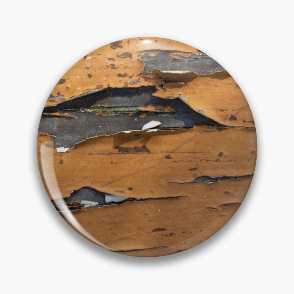 Item preview, Peeling Orange Paint On Weathered Wood Plank Texture Showing Decay And Rustic Distress designed and sold by Nmallia.