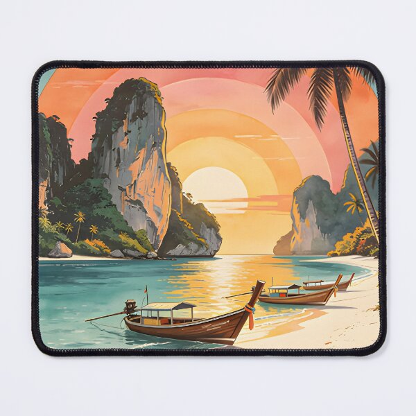 Item preview, RAILAY BEACH Where Cliffs Meet the Sea designed and sold by Spirit of Siam.