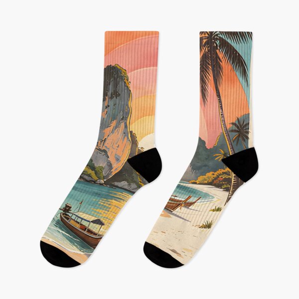 Item preview, RAILAY BEACH Where Cliffs Meet the Sea designed and sold by Spirit of Siam.